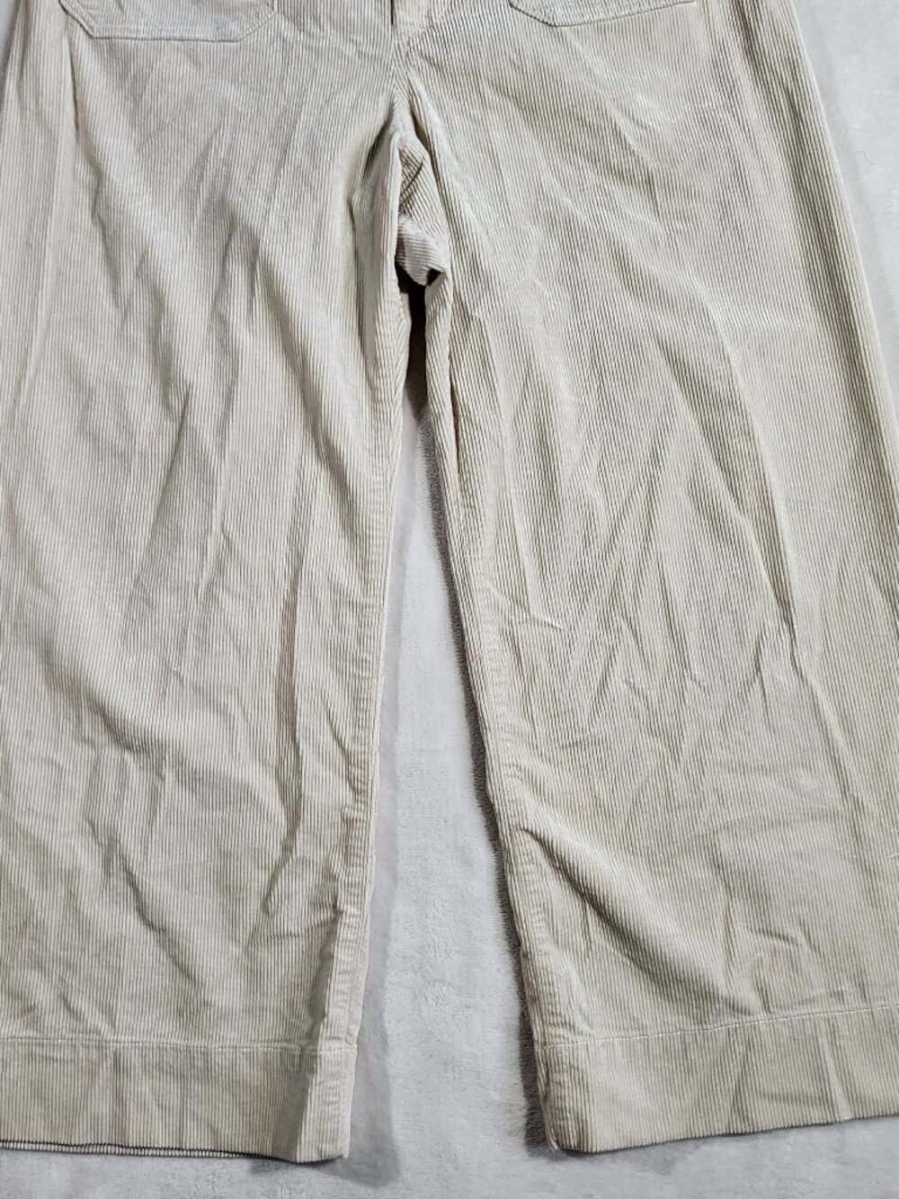 Maeve by Anthropologie - The Colette Cropped Wide-Leg Corduroy Pants - 31 - Picture 5 of 14